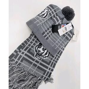 NFL Cincinnati Bengals Beanie And Scarf - Wear By Erin Andrews One Size NEW